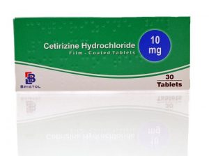 7.Thuốc chống dị ứng thế hệ mới – Cetirizin Hydroclorid