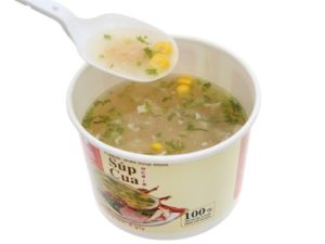 Cao huyết áp không nên ăn gì? Súp đóng hộp