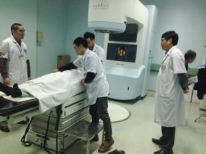 Cơ sở vật chất của bệnh viện Ung Bướu Hà Nội
